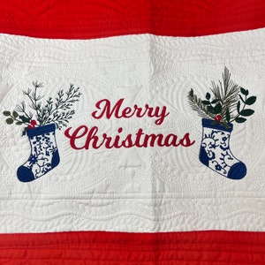 Custom Table Runner | Christmas Chinoiserie | Christmas Table Runner | Custom Embroidery | Wedding Gift | Holiday Decor | Custom Bed Runner