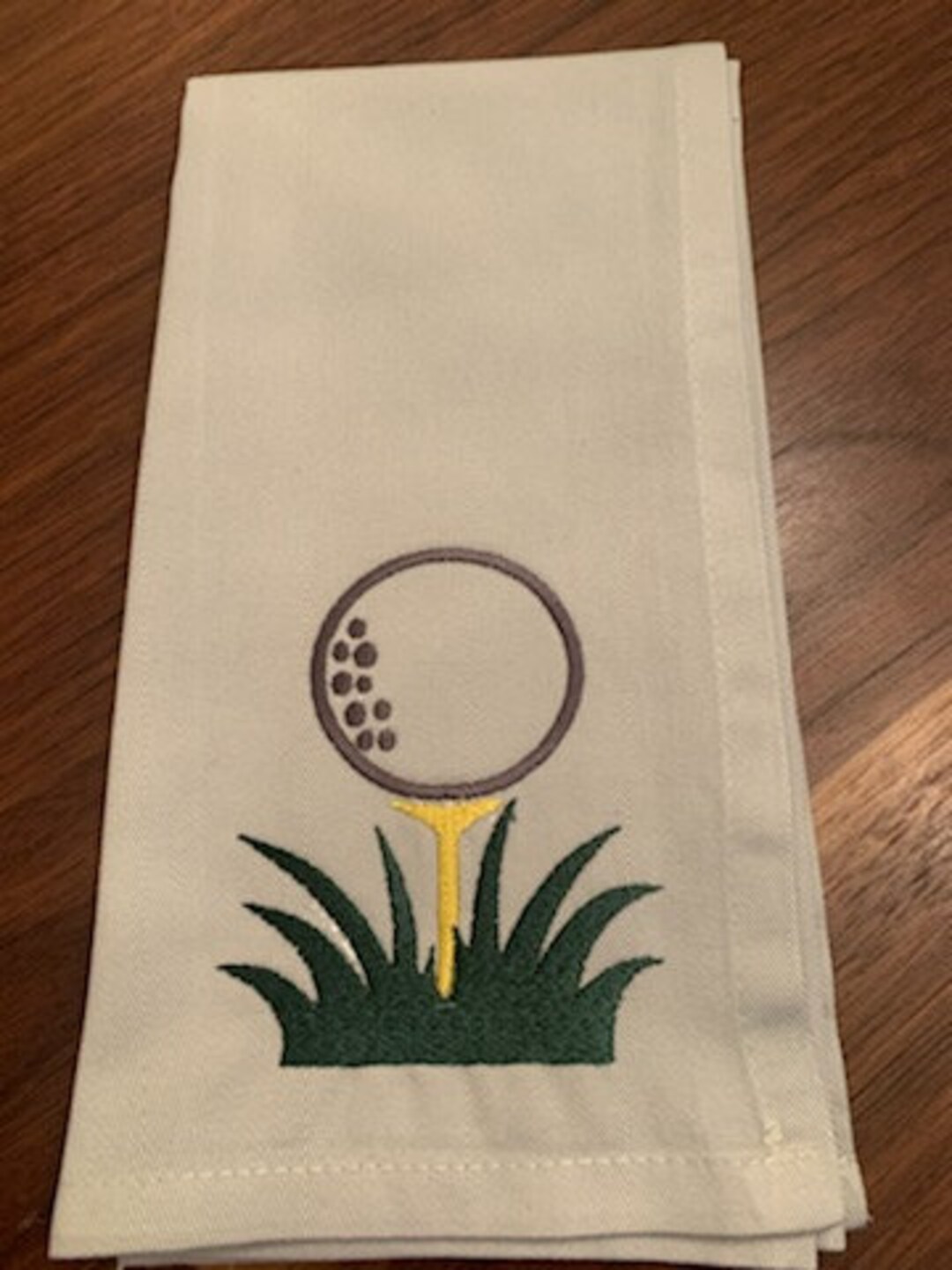 Golf Kitchen Towel Embroidery Golf Towel Farmhouse Towel Kitchen Golf Decor Golf Gift