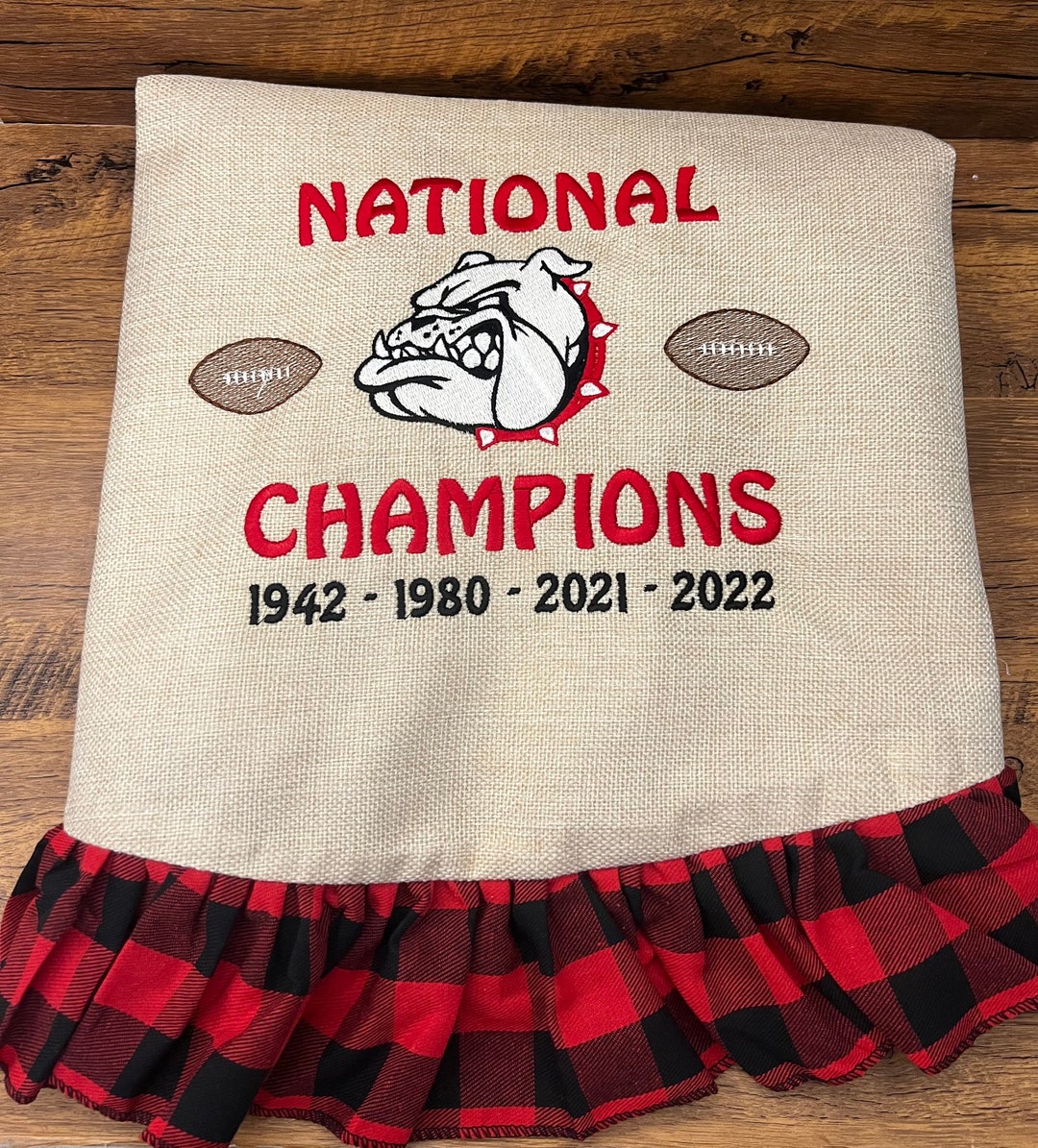 Georgia Bulldog Tree Skirt 