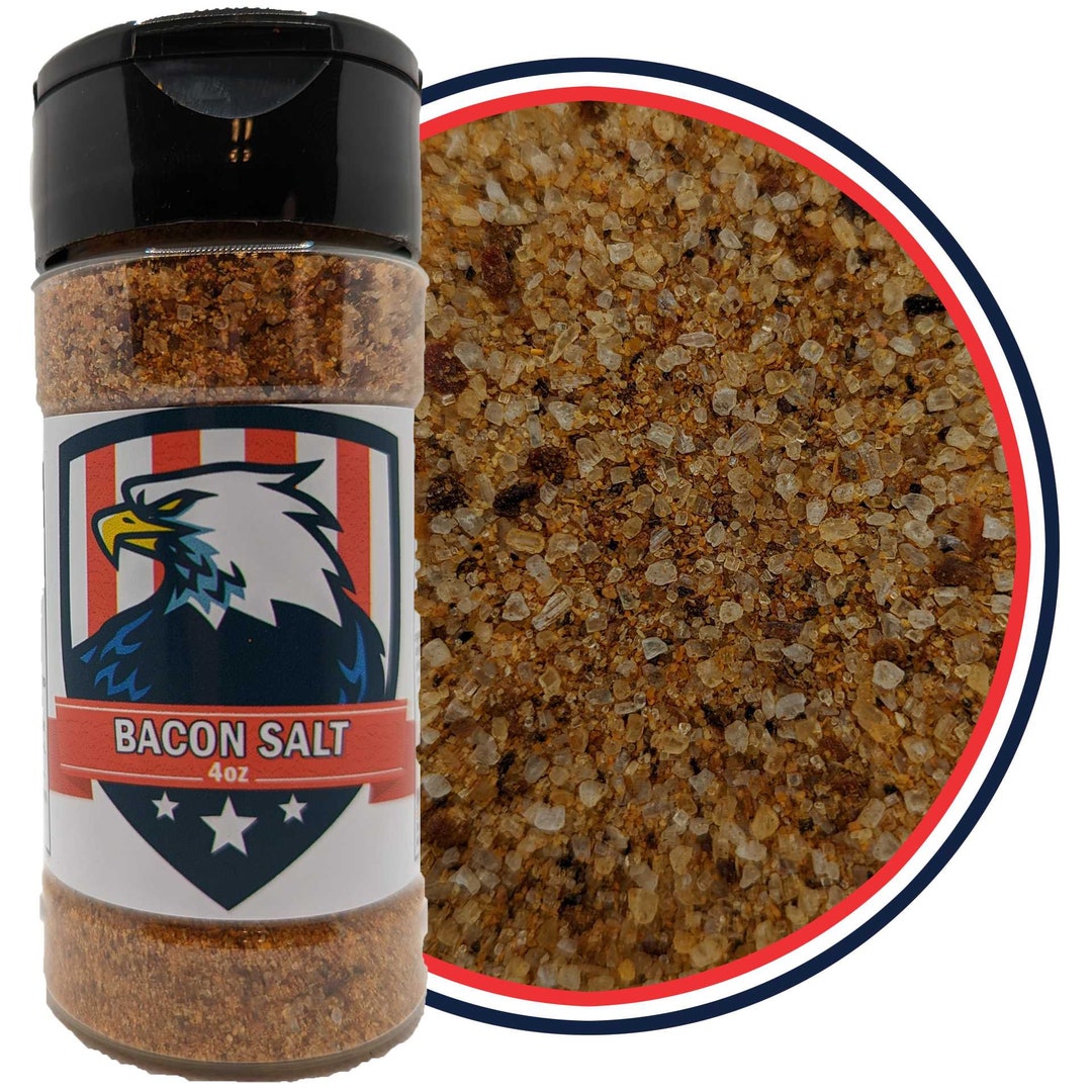 Bacon Flavored Salt Organic Etsy