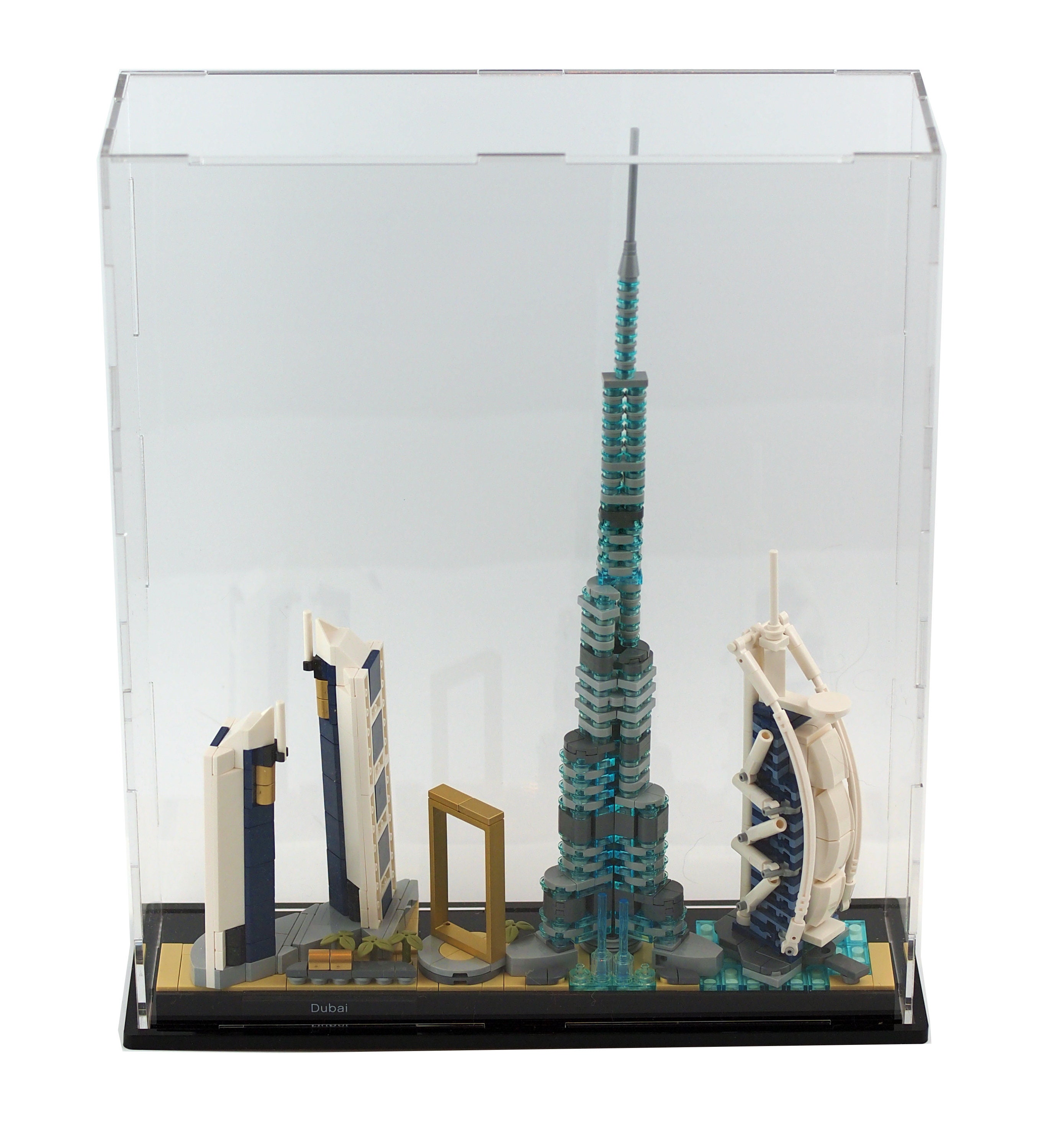 bede Kronisk kaldenavn Display Case for LEGO Dubai Architecture Skyline 21052 Set - Etsy