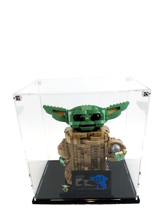 Vitrine pour LEGO Star Wars Le Mandalorien L'enfant 75318 Set