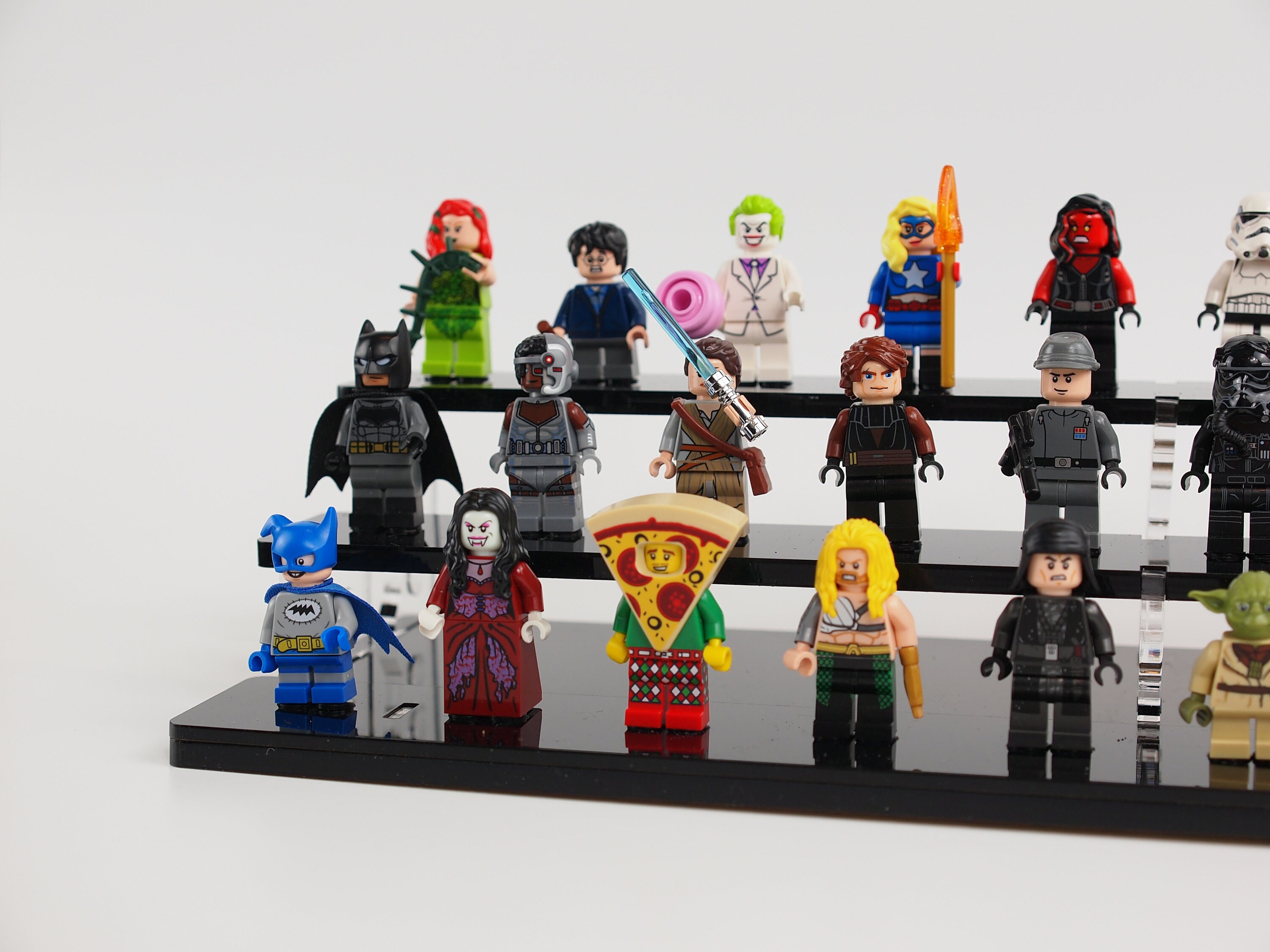 Vitrine et présentoir pour figurines LEGO, Lego