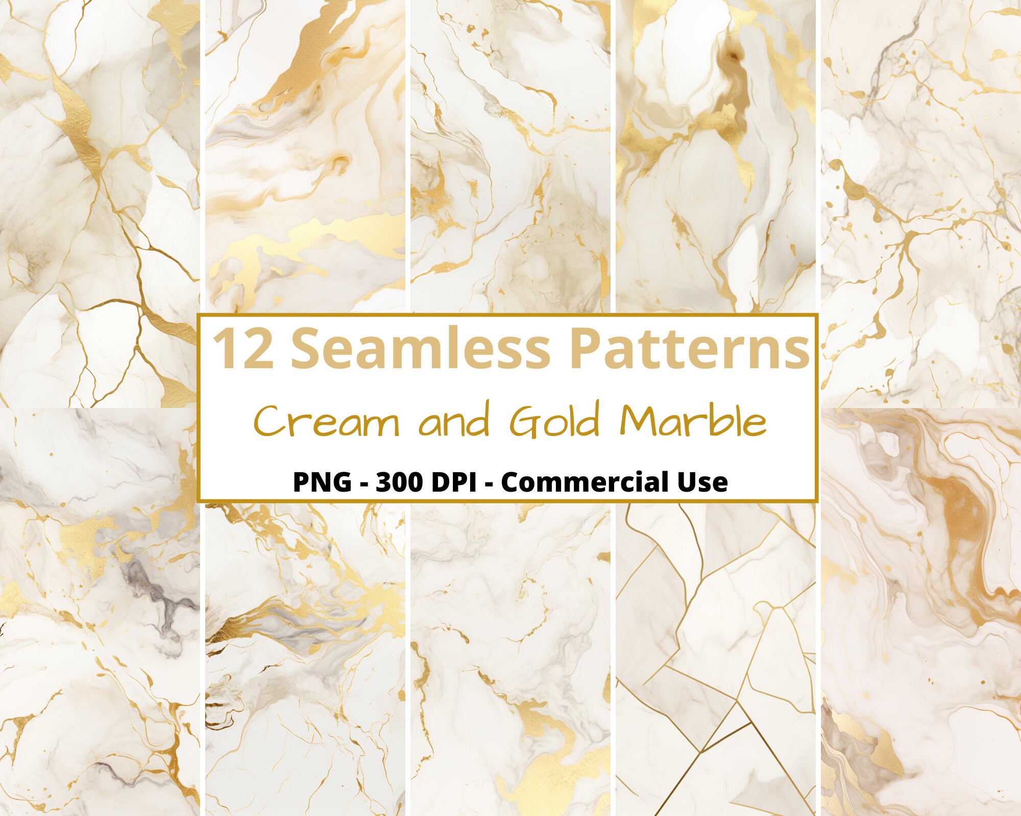 Marble Patterns Cream and Gold Marble Repeating Pattern Seamless Marble Digital Paper Printable Marble Pattern Print Mug Marble Case Legging