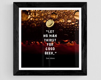 Beer quotes SA Framed