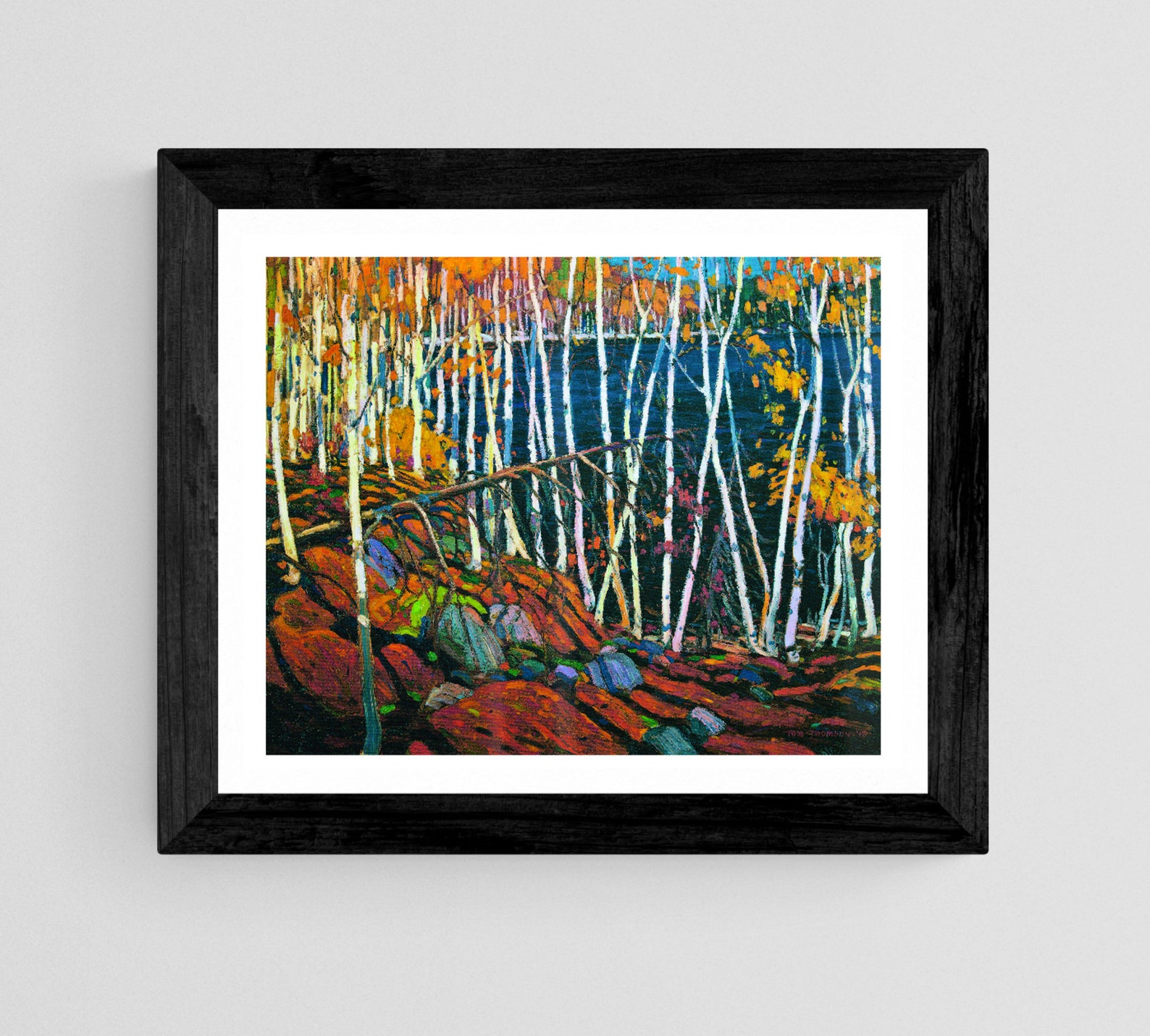 In the Northland By Tom Thomson framed Etsy