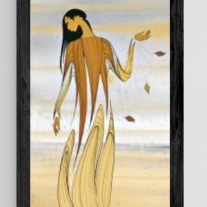 Approach of autumn by Maxine Noel, Framed