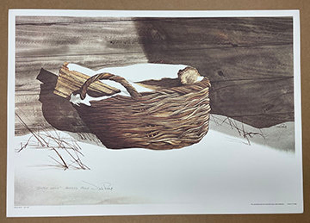 Winter Wood by Jack Reid, Artist's Proof Signed Lithograph Print Etsy