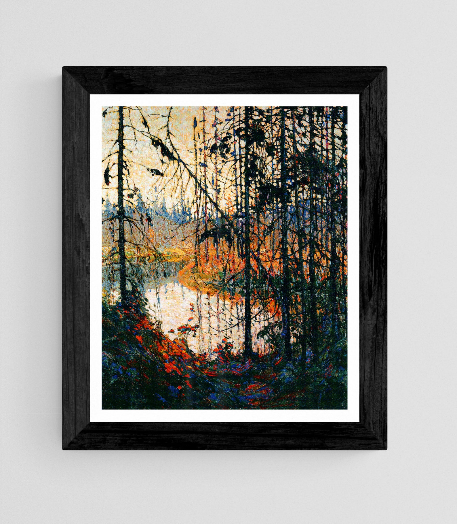 Northern River by Tom Thomson Framed Etsy