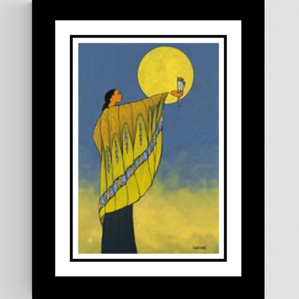 Moon Medicine by Maxine Noel, Framed