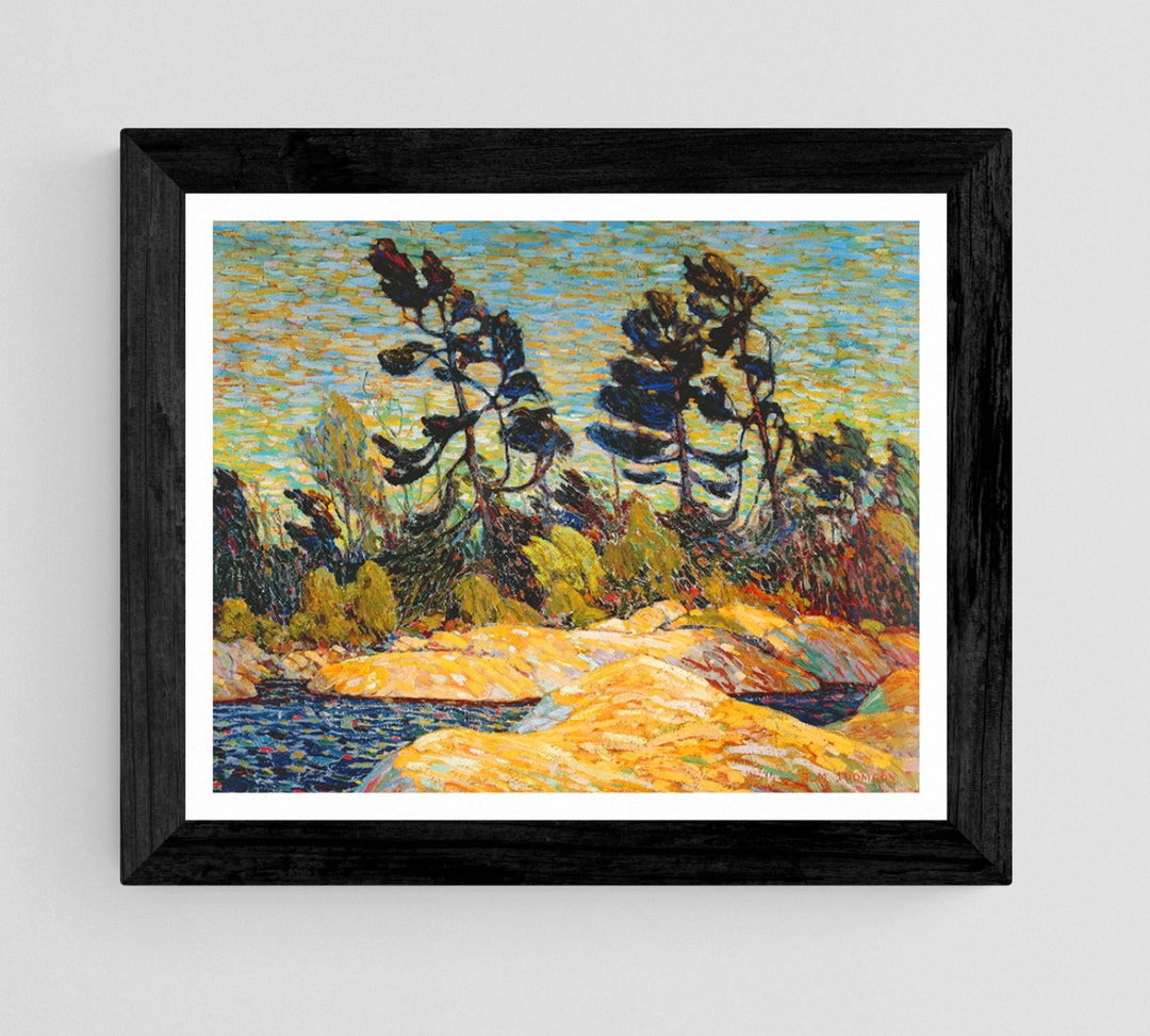 Byng Inlet Bay by Tom Thomson Group of Seven Framed Etsy