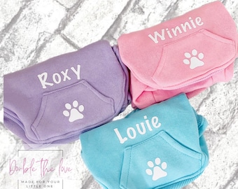 Personalised dog hoodies - dog jumper - clothes - puppy - accessories - hoody - pet clothes