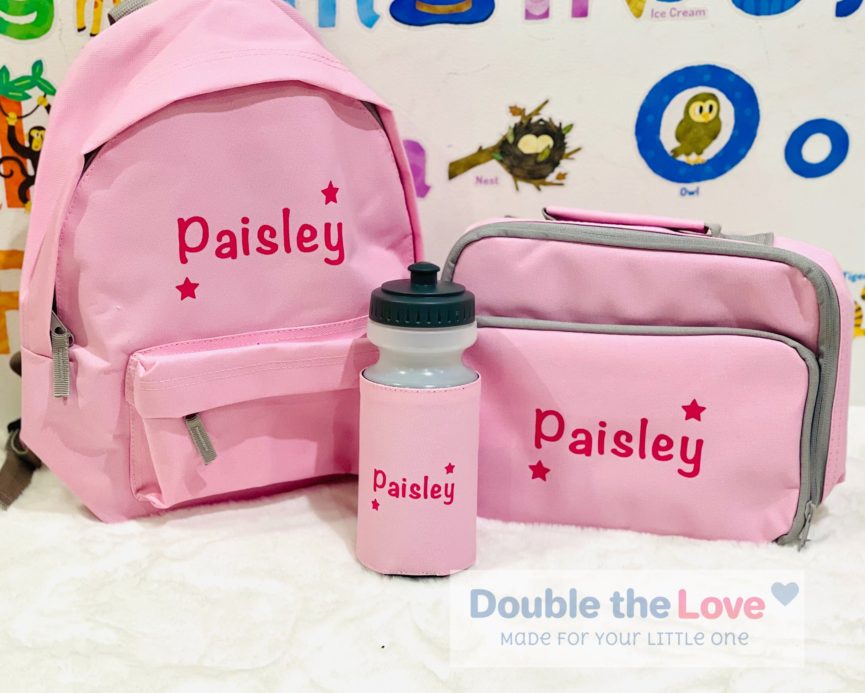 Personalised back to school/ nursery set backpack food Etsy