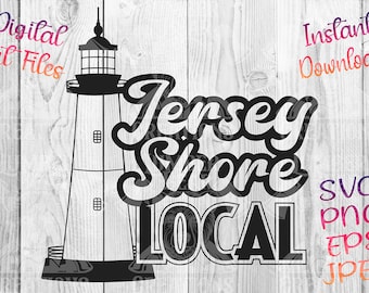 ARQUIVO DIGITAL SVG local de Jersey Shore