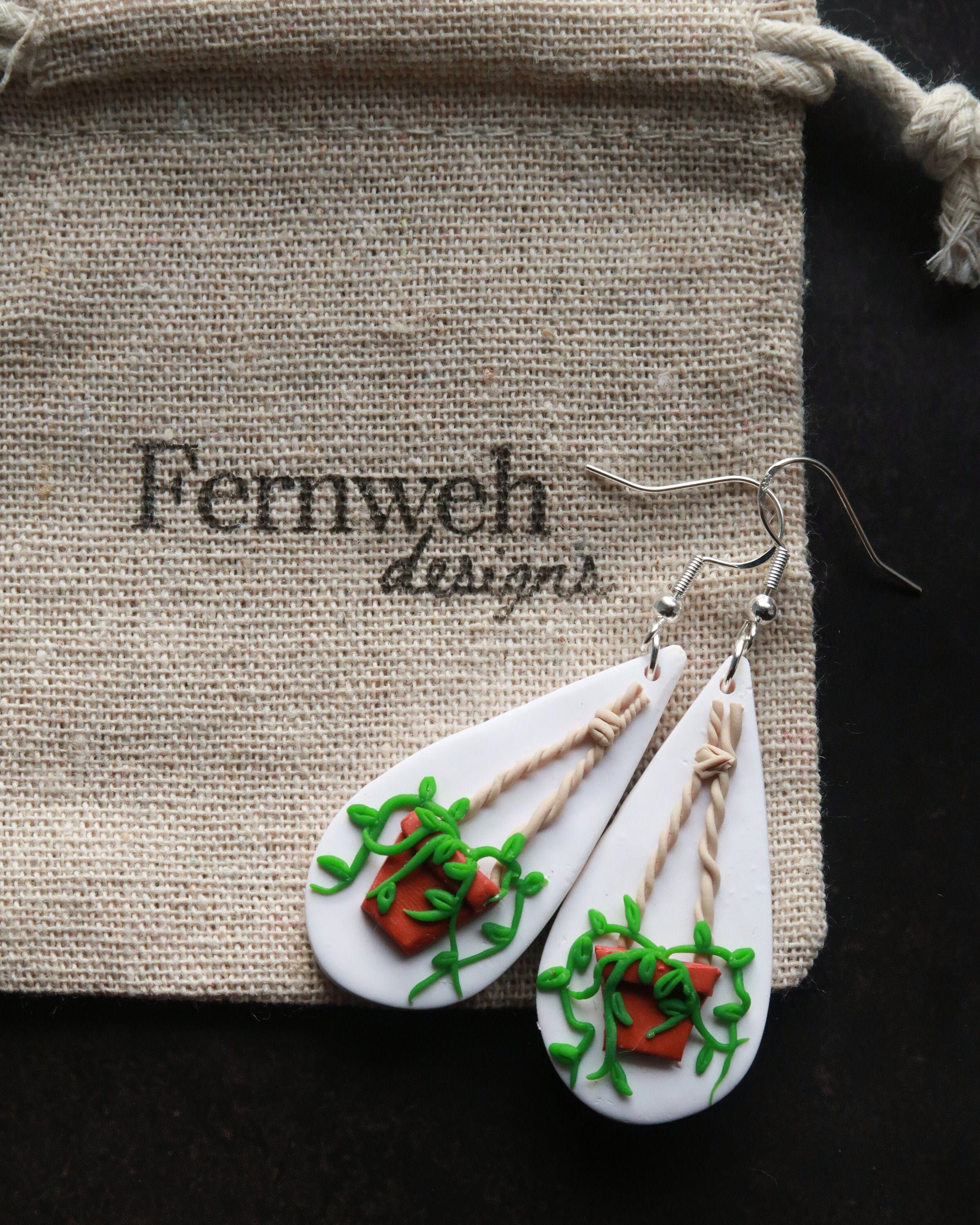 Planter earrings Clearance