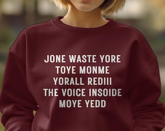 Jone Waste Yore Toye Monme Sweatshirt, T-Shirt, Hoodie, Insoide Moye Yedd T-Shirt, Funny Bl!nk182 Lyrics Tee, Nostalgic I Miss You Shirt