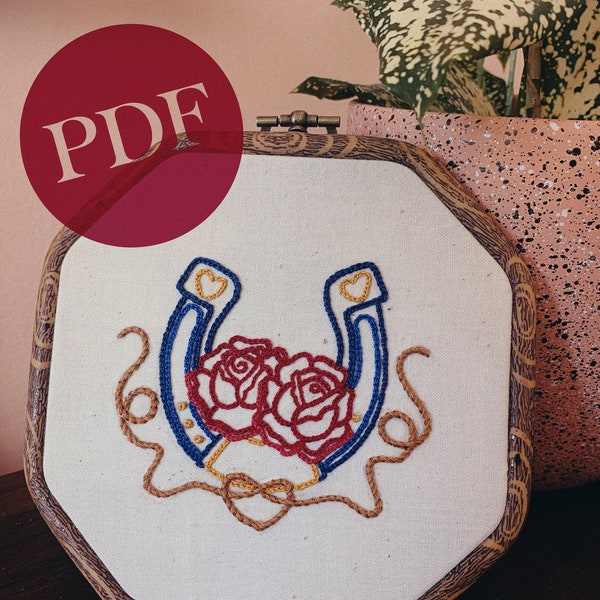 Embroidery Pattern — Lucky In Love