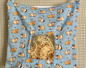 Kleiner Heubeutel für Meerschweinchen, Heu Futterspender für Meerschweinchen, Geschenk für Meerschweinchen Besitzer