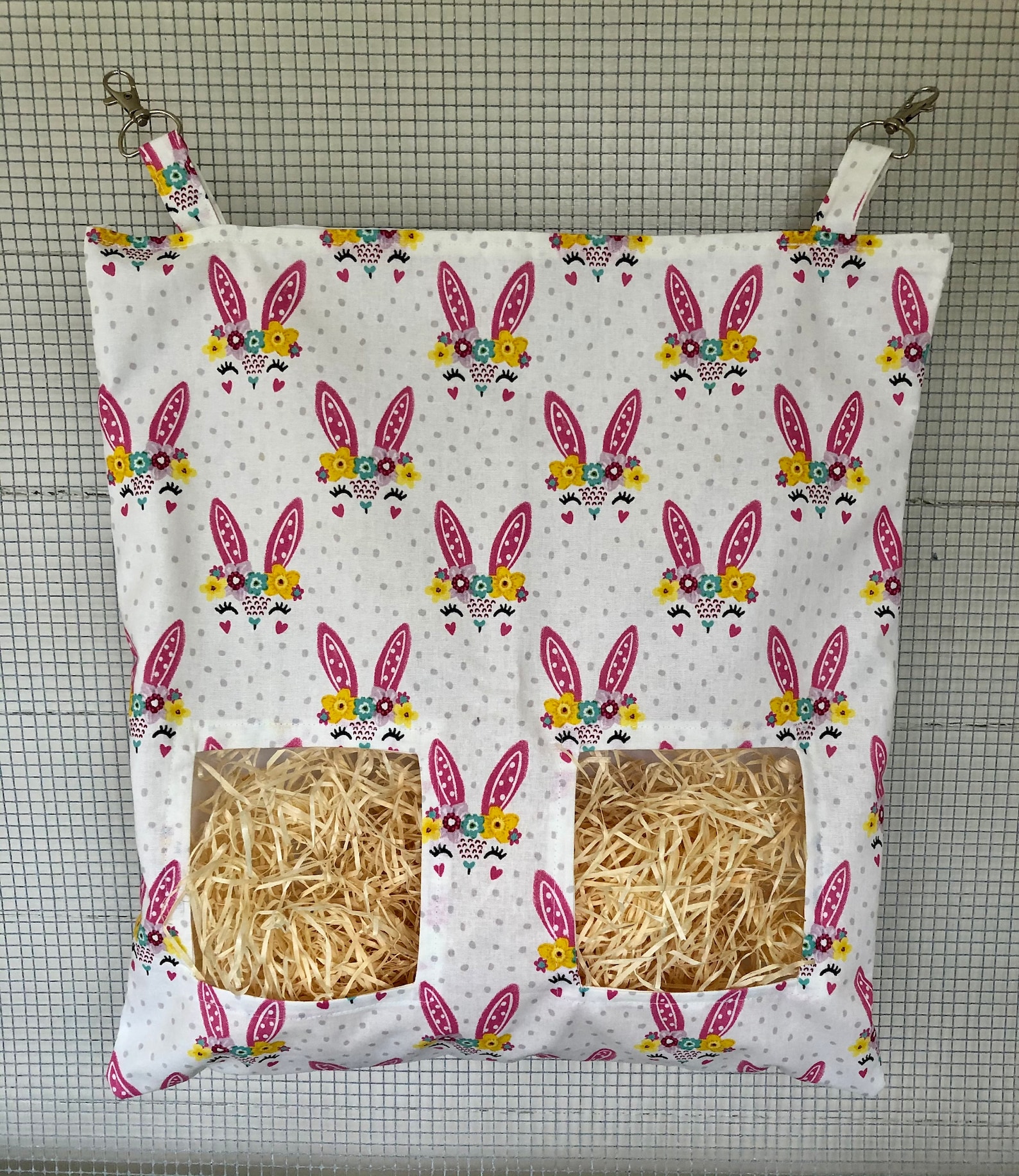 Hay Bag for Rabbits and Guinea Pigs. Bunny Hay Bag. Handmade Etsy