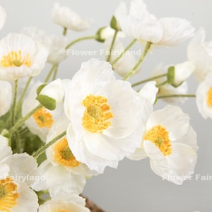 Papavero finto / Fiore artificiale di alta qualità / Fai da te / Centrotavola / Bouquet da sposa / Decorazioni per la casa / Regali - Multicolore