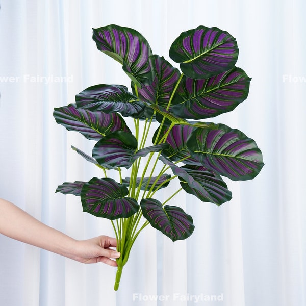 Faux Monstera Leaf Etsy