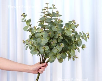 Faux Eucalyptus Branch | Artificial Plant | DIY | Greenery | Wedding/Home Decoration | Floral | Gifts