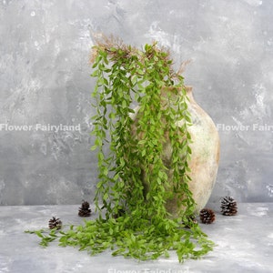 52" Faux Hanging Vine | Artificial Plant | DIY Greenery | Floral | Wall/HomeWedding Decoration - Pale Moss Green