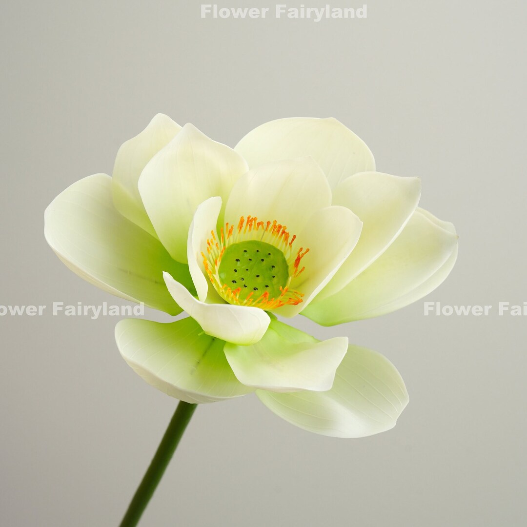 Adjustable Lotus Flower Stem Artificial Flower DIY Floral Wedding/home