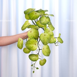 16" Leaf Hanging Plant | Artificial Plant | DIY Greenery | Wall/Pot/Home Decoration | Gifts