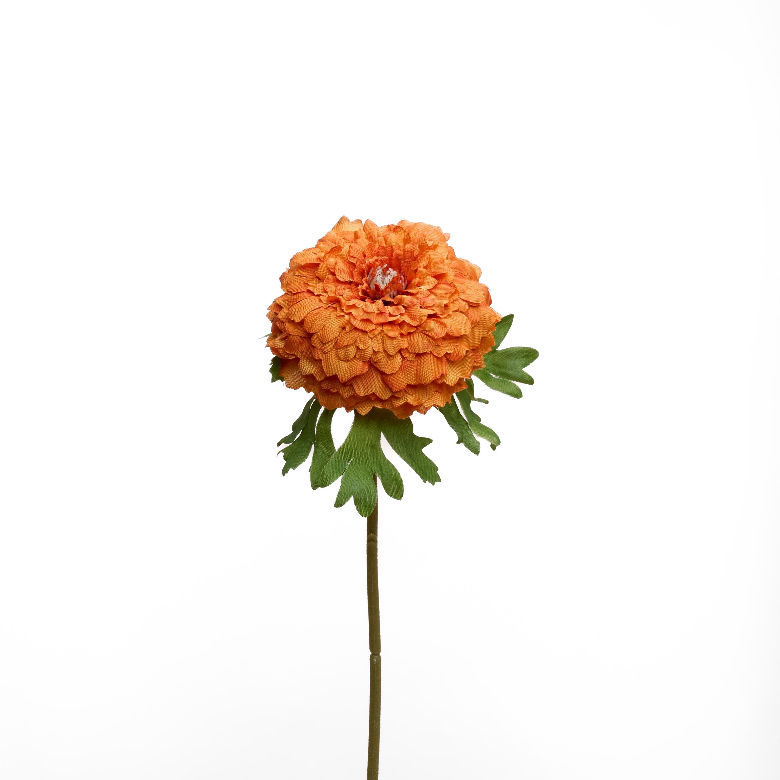造花マリーゴールド（タゲテス・エレクタ）の茎 - 人工花 - ダーク