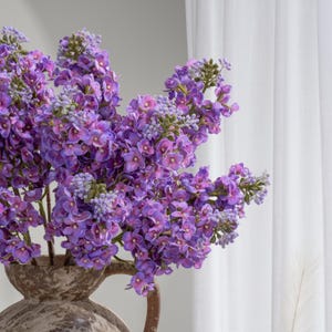 Real Touch Lilac - Artificial Flower - Purple