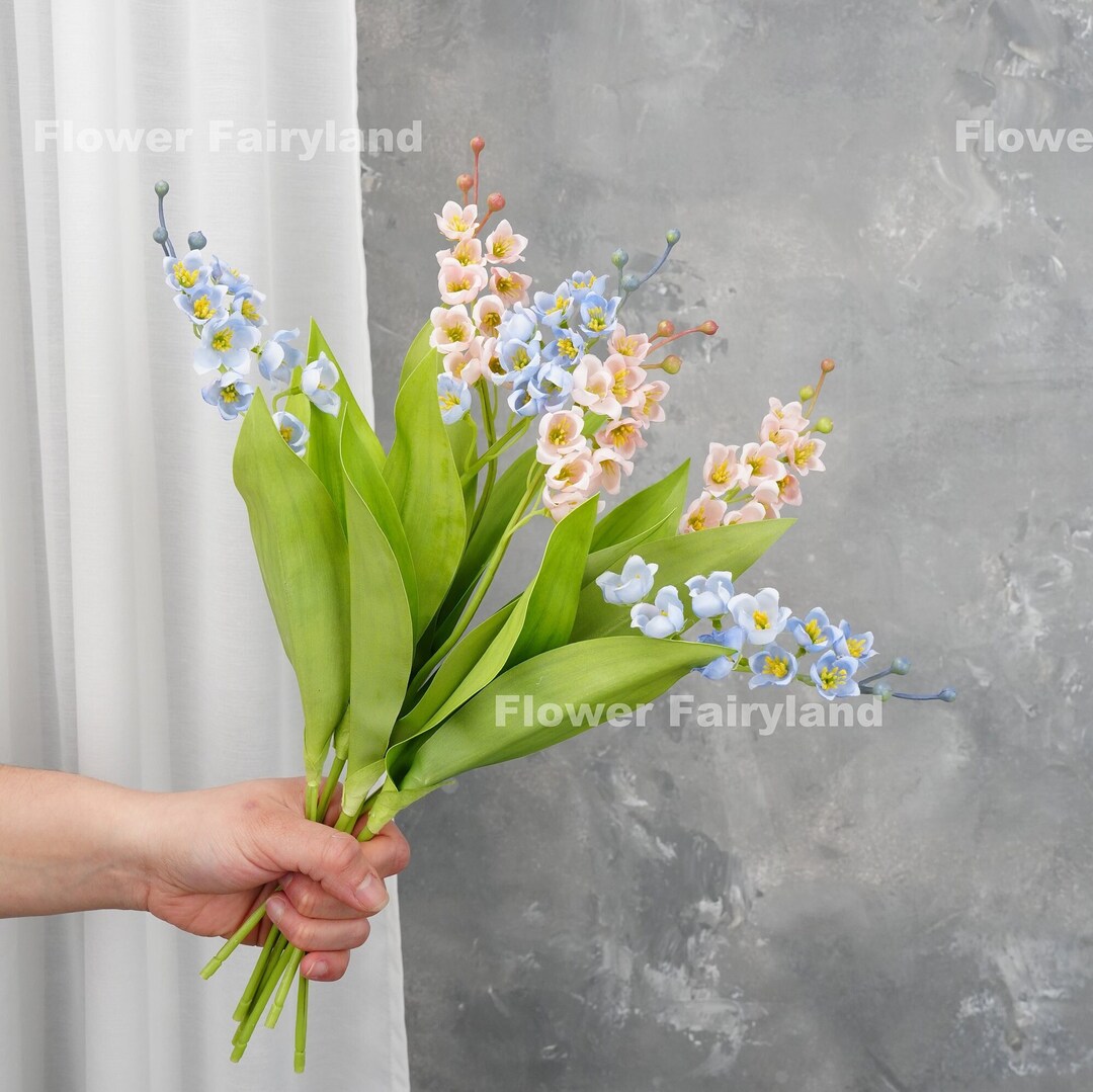 Faux Lily of the Valley Bouquet Lily of the Valley Stem High Quality