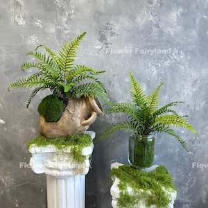 Faux Fern Plant | Artificial Plants | DIY | Centerpieces | Greenery | Wedding/Home Decors | Gifts