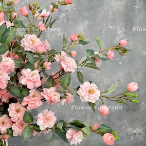 Faux Camellia | Artificial Flower | DIY | Floral | Wedding/Home Decoration | Gifts - Light Pink