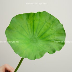 Lotus Leaf Stem | Artificial Flower | DIY Floral | Greenery | Wedding/Home Decoration | Gifts