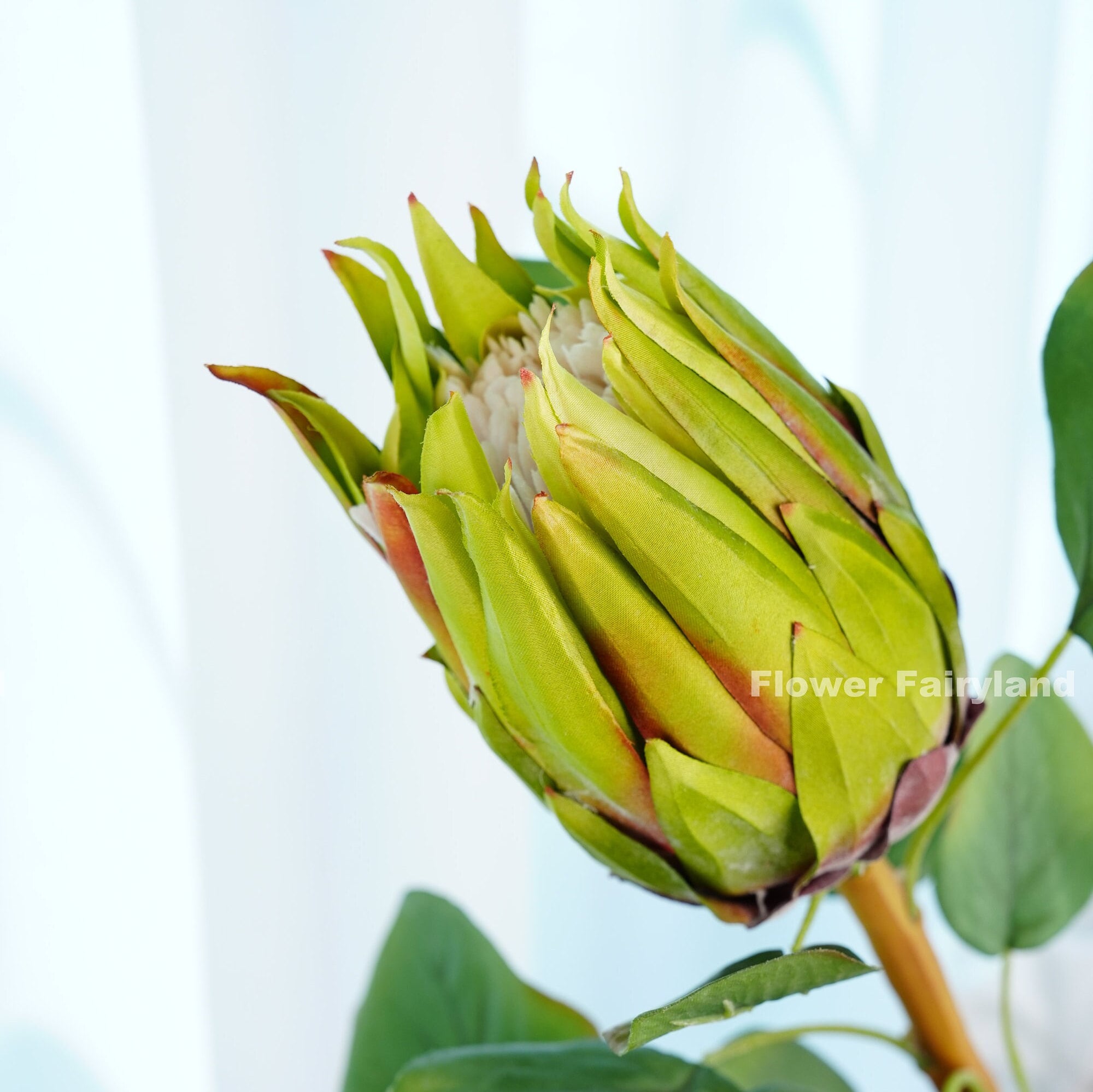 Faux King Protea Stem Artificial Flower Large Size Etsy