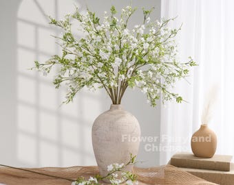 Faux Wax Flower - Artificial Flower - White