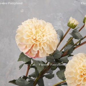 Palmares Dahlia Stem - Artificial Flower - Cream