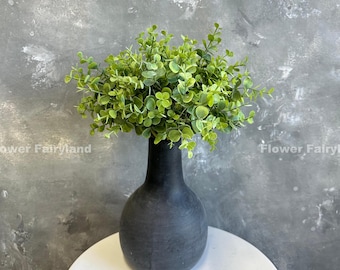 Faux Eucalyptus Short Branches Bundle - Artificial Greenery