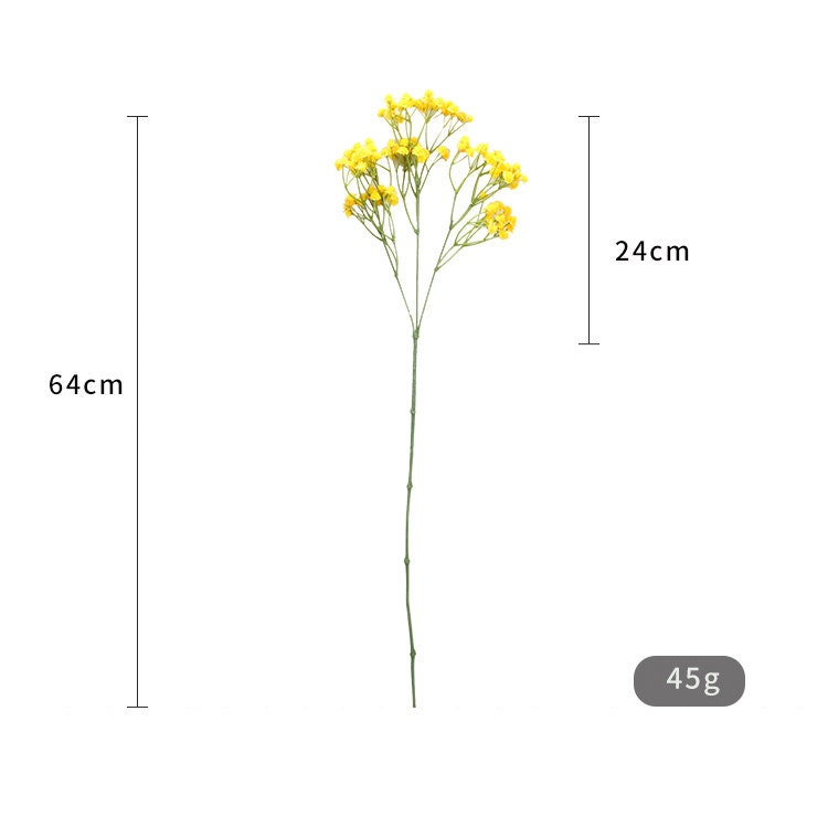 27 Faux Baby's Breath Stem Artificial Flower Etsy