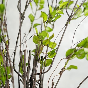 39 Decorative Leaf Stem Artificial Plant Wedding/Home Decoration Gifts Green image 7