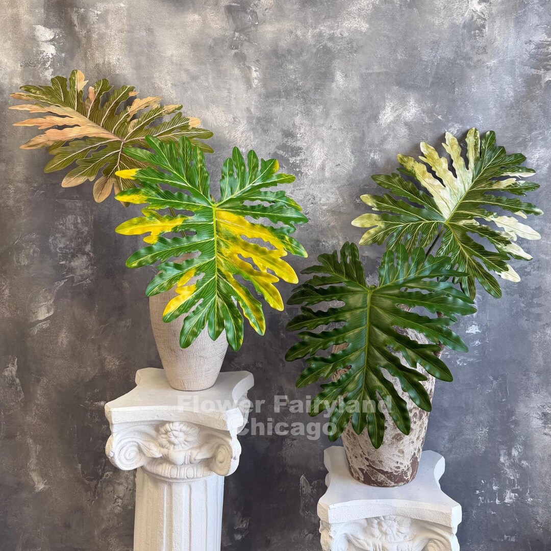 Faux Tropical Split Philodendron Leaf - Artificial Plant - Multi Colors -  Etsy Canada