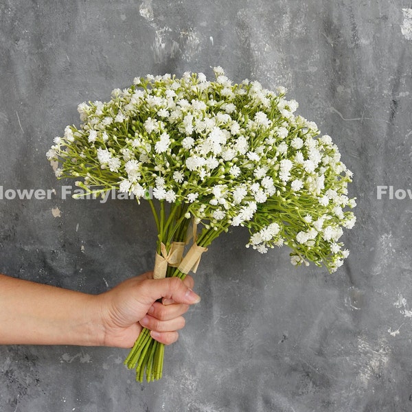 White Baby's Breath | Artificial Flower | DIY | Floral | Wedding/Home Decoration | Gifts - White