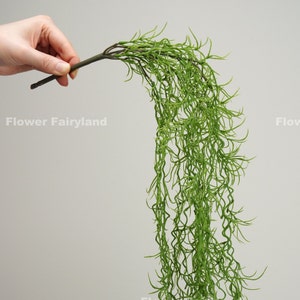 34&quot; Faux Spanish Moss Airplants | Wall Hanging Vines | Artificial Plant | Greenery | Floral | Wall/HomeWedding Decoration - Green