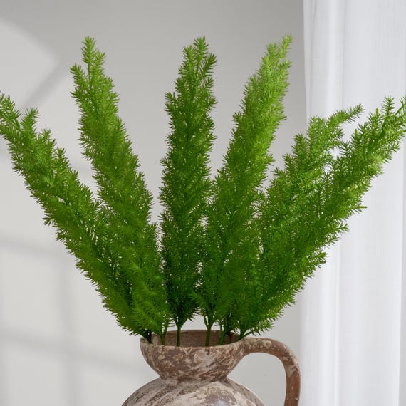 Faux Foxtail Fern Stem - Sprenger's Asparagus - Artificial Plant