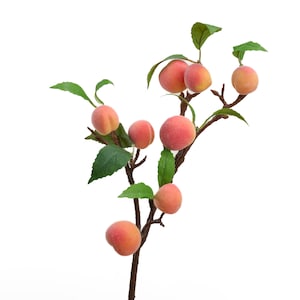 Fuzzy Touch Peaches Stem