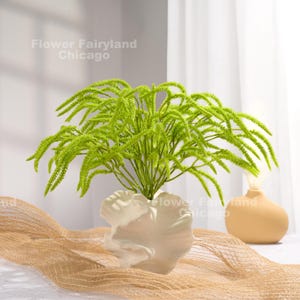 Faux Amaranth Green Tails Bundle - Artificial Plant