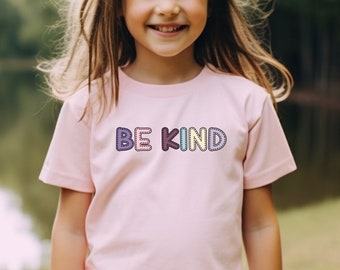 Be Kind Kids Tshirt, Motivational Children's Shirt, Inspirational Tee, Encouragement Kids Shirt, Gift For Kids, Toddlers, Baby Bodysuit