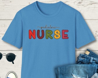 Pediatric Nurse Shirt, PEDS Nurse Tee, Nursing Tshirt, Pediatric Nurse Gift, RN Life, Gift For Nurse, PEDS Gifts, Pediatric Squad Shirt