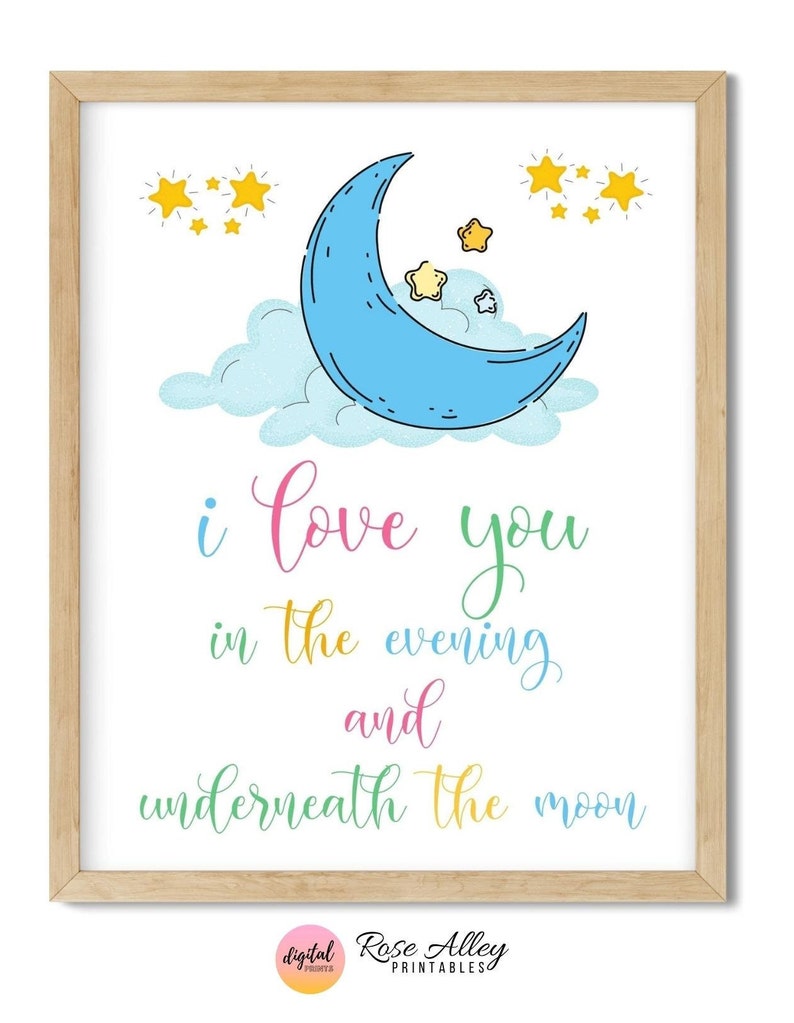 Rainbow Sun Moon and Stars Nursery Decor Kids Bedroom I Etsy Canada